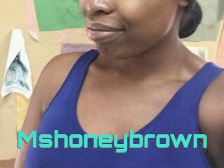 Mshoneybrown