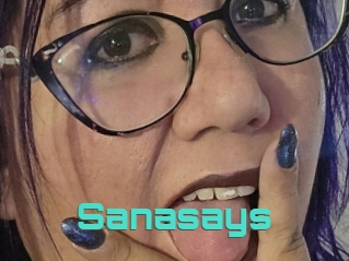 Sanasays